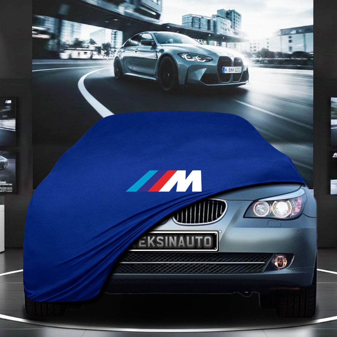 BMW 5 E61 TOURİNG (2003-2010) Custom Fit Indoor Car Cover Soft Stretch Black Gray Blue Red Dust Protection Garage Cover Laser Cut + Bag