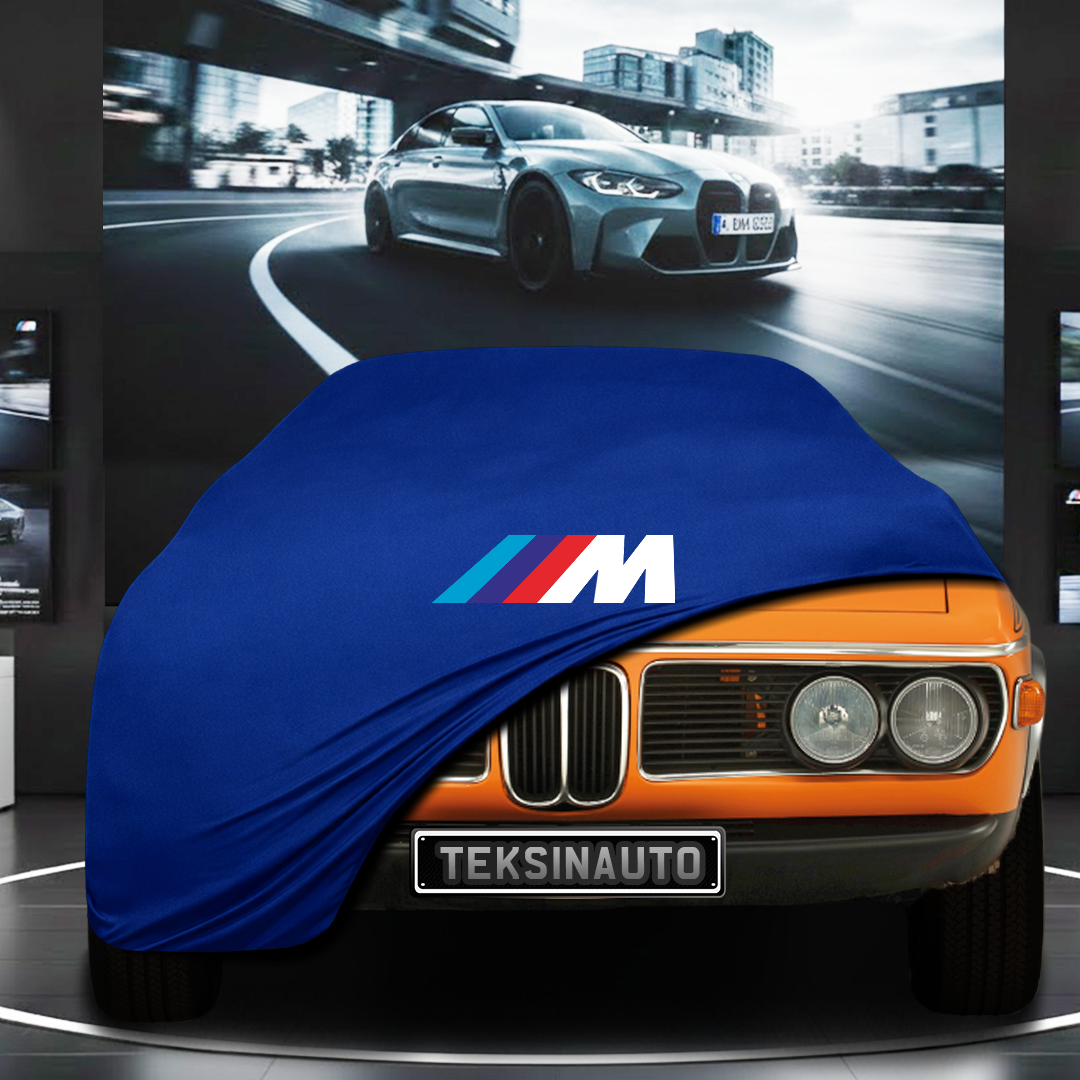 BMW E10 Custom Fit Indoor Car Cover Soft Stretch Black Gray Blue Red Dust Protection Garage Cover Laser Cut + Bag