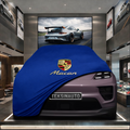 PORSCHE MACAN 2 ELECTRİC 2024- Custom Fit Indoor Car Cover Soft Stretch Black Gray Blue Red Dust Protection Garage Cover Laser Cut + Bag