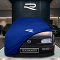 Volkswagen Golf 3 (1991-1999) Custom Fit Indoor Car Cover Soft Stretch Black Gray Blue Red Dust Protection Garage Cover Laser Cut + Bag