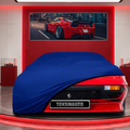 Ferrari 208 Custom Fit Indoor Car Cover Soft Stretch Black Gray Blue Red Dust Protection Garage Cover Laser Cut + Bag