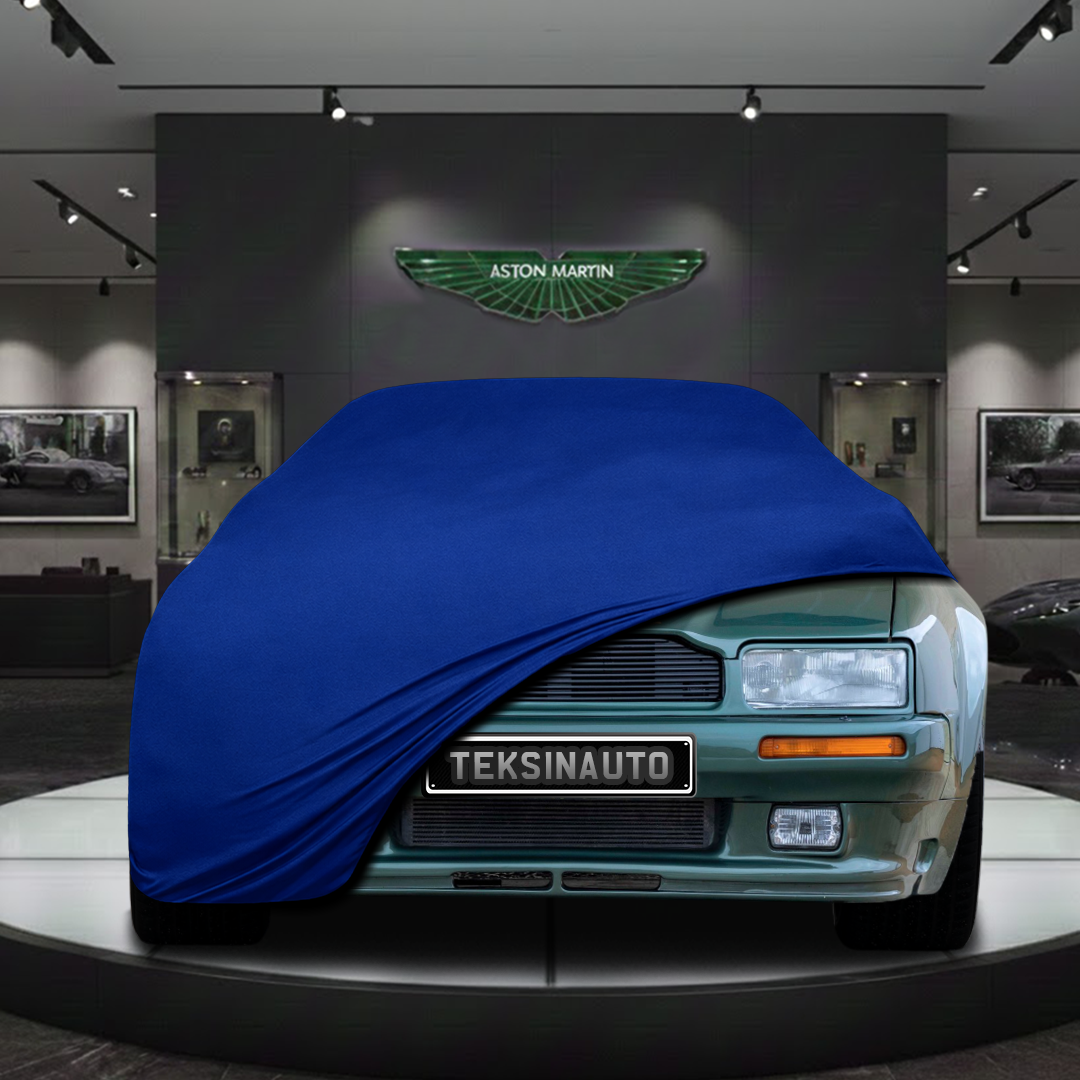 ASTON MARTİN VİRAGE VANTAGE 1988-2000 Custom Fit Indoor Car Cover Soft Stretch Black Gray Blue Red Dust Protection Garage Cover Laser Cut + Bag