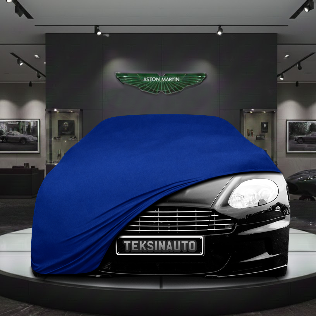 Aston Martin DBS V12 (2007-2012) Custom Fit Indoor Car Cover Soft Stretch Black Gray Blue Red Dust Protection Garage Cover Laser Cut + Bag