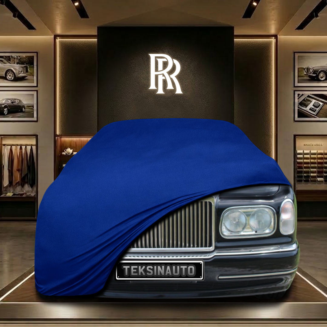 Rolls Royce Corniche (2000-2002) Custom Fit Indoor Car Cover Soft Stretch Black Gray Blue Red Dust Protection Garage Cover Laser Cut + Bag
