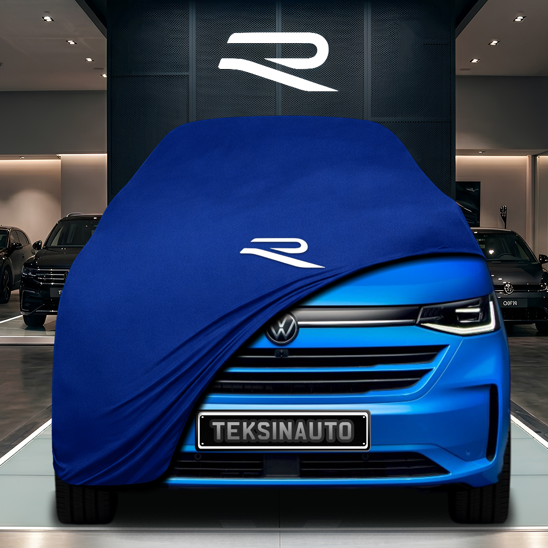 Volkswagen Caravelle T7 Custom Fit Indoor Car Cover Soft Stretch Black Gray Blue Red Dust Protection Garage Cover Laser Cut + Bag