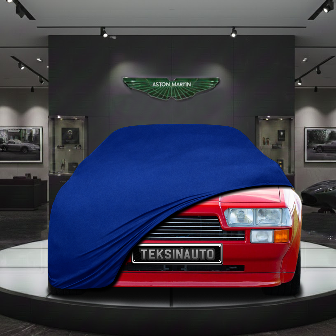 ASTON MARTİN ZAGATO VANTAGE 1986-1989 Custom Fit Indoor Car Cover Soft Stretch Black Gray Blue Red Dust Protection Garage Cover Laser Cut + Bag