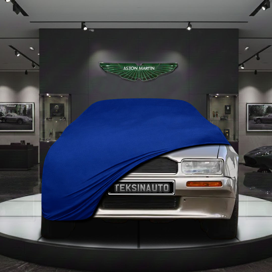 ASTON MARTİN VİRAGE 1990-1995 Custom Fit Indoor Car Cover Soft Stretch Black Gray Blue Red Dust Protection Garage Cover Laser Cut + Bag