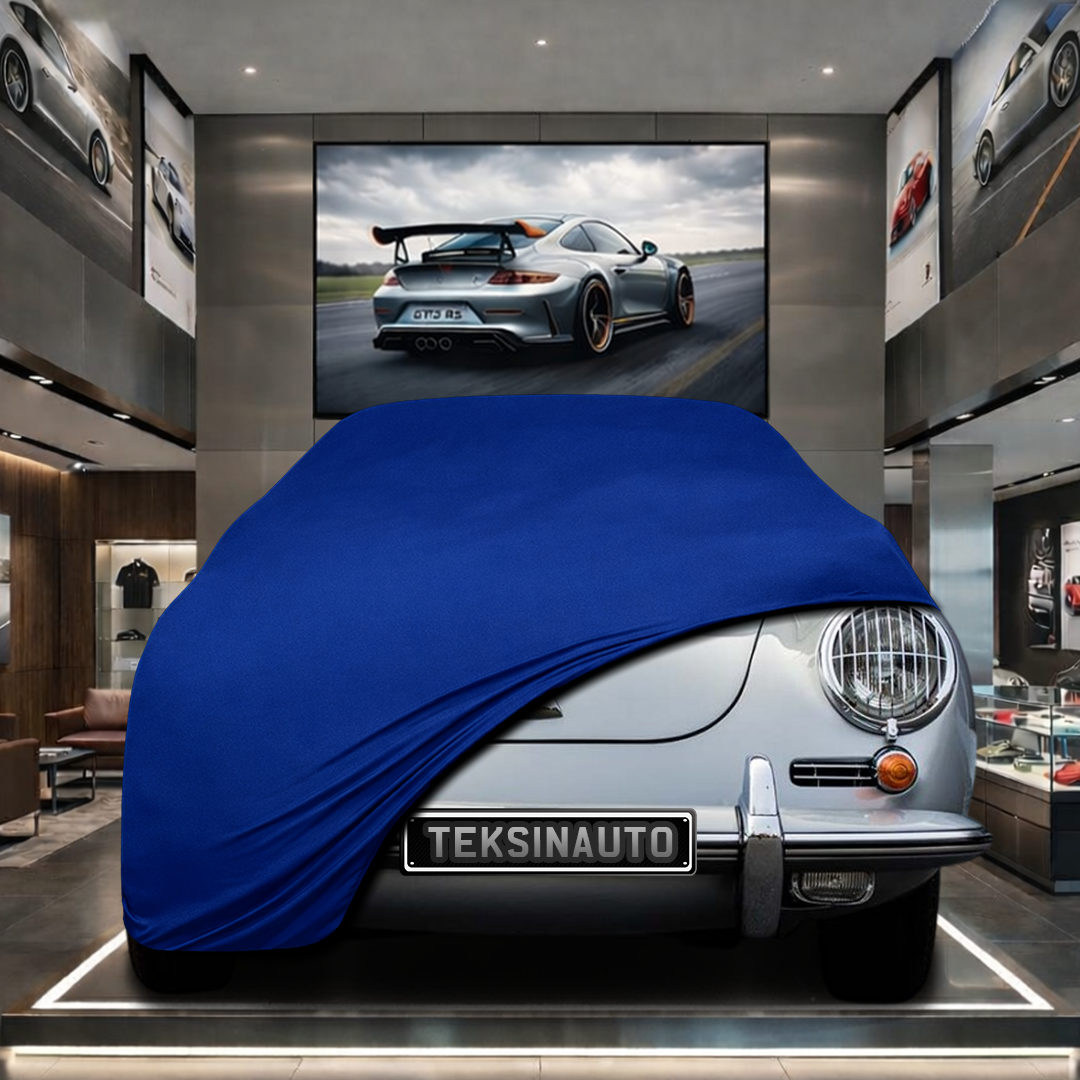 PORSCHE 356 1948-1955 Custom Fit Indoor Car Cover Soft Stretch Black Gray Blue Red Dust Protection Garage Cover Laser Cut + Bag