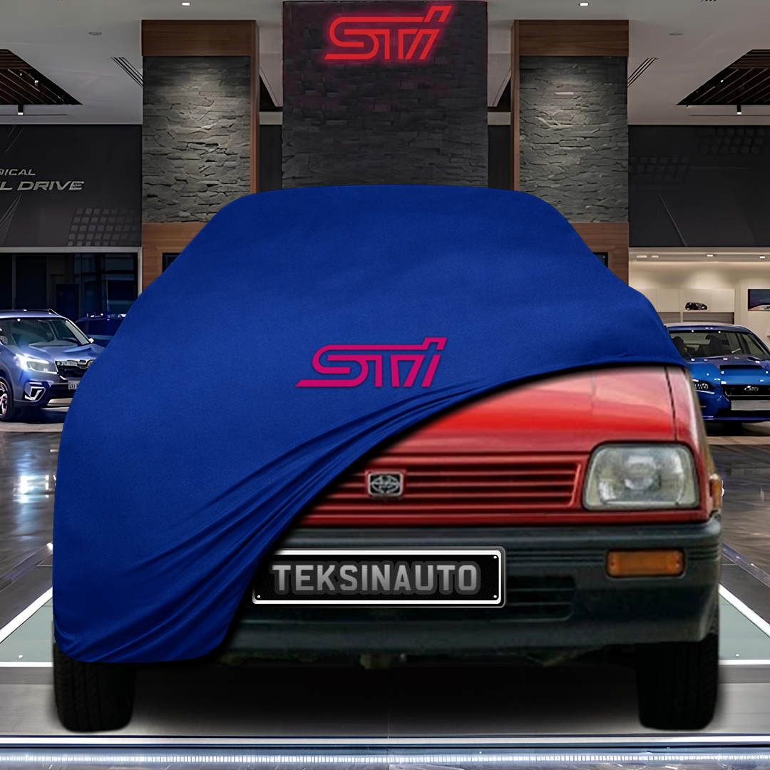 Subaru Justy 1 (1984 - 1989)  Custom Fit Indoor Car Cover Soft Stretch Black Gray Blue Red Dust Protection Garage Cover Laser Cut + Bag
