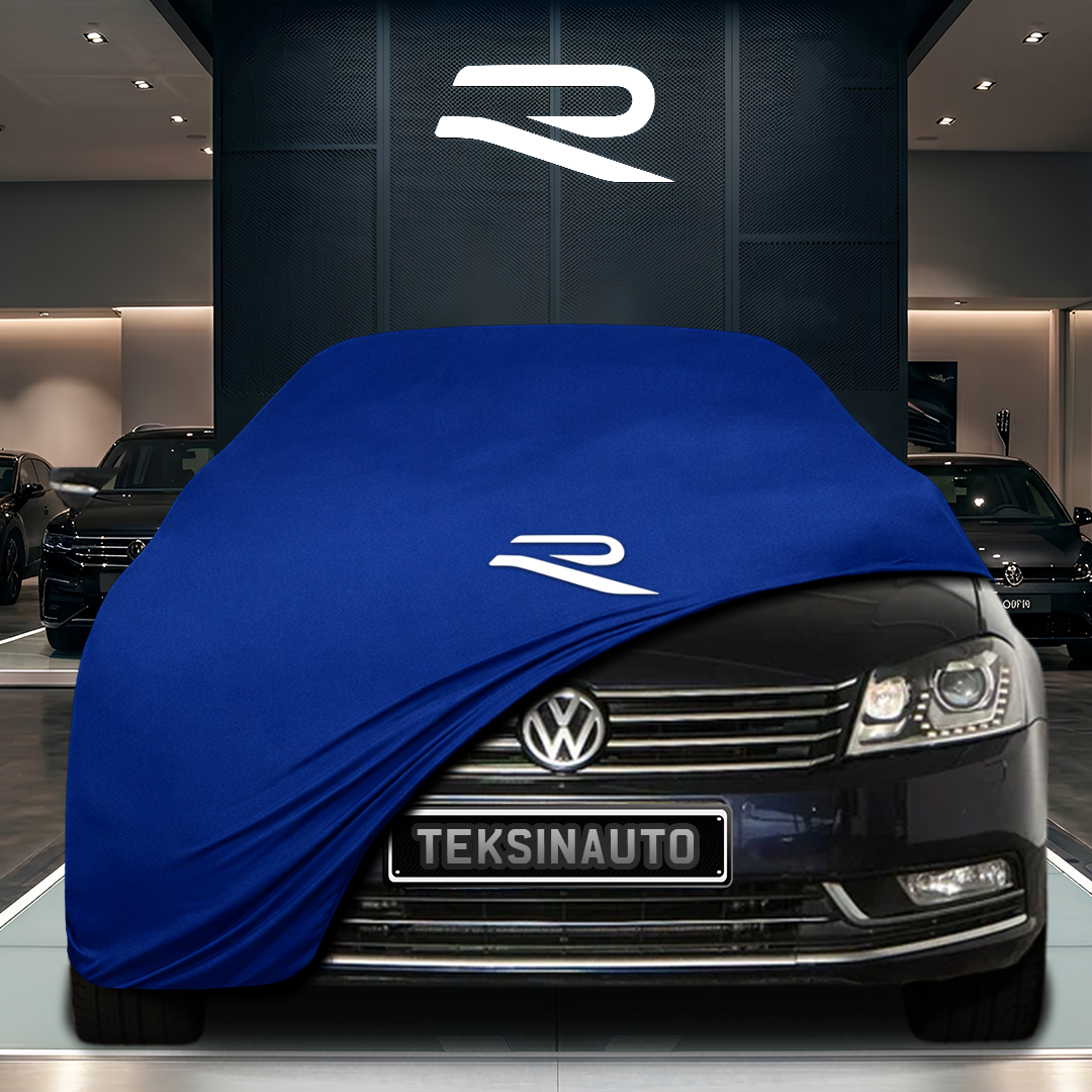 Volkswagen Passat B7 Sedan (2010-2014) Custom Fit Indoor Car Cover Soft Stretch Black Gray Blue Red Dust Protection Garage Cover Laser Cut + Bag