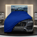 Jaguar F-PACE Custom Fit Indoor Car Cover Soft Stretch Black Gray Blue Red Dust Protection Garage Cover Laser Cut + Bag