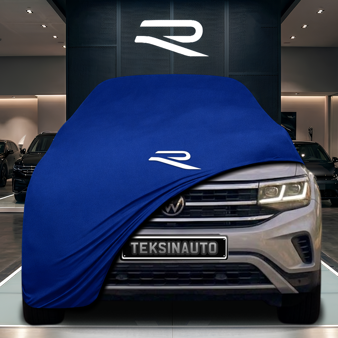 Volkswagen Teramont Custom Fit Indoor Car Cover Soft Stretch Black Gray Blue Red Dust Protection Garage Cover Laser Cut + Bag