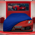 Ferrari F430 Custom Fit Indoor Car Cover Soft Stretch Black Gray Blue Red Dust Protection Garage Cover Laser Cut + Bag