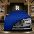 Rolls Royce Ghost 2021 Ghost EWB (2020-) Custom Fit Indoor Car Cover Soft Stretch Black Gray Blue Red Dust Protection Garage Cover Laser Cut + Bag