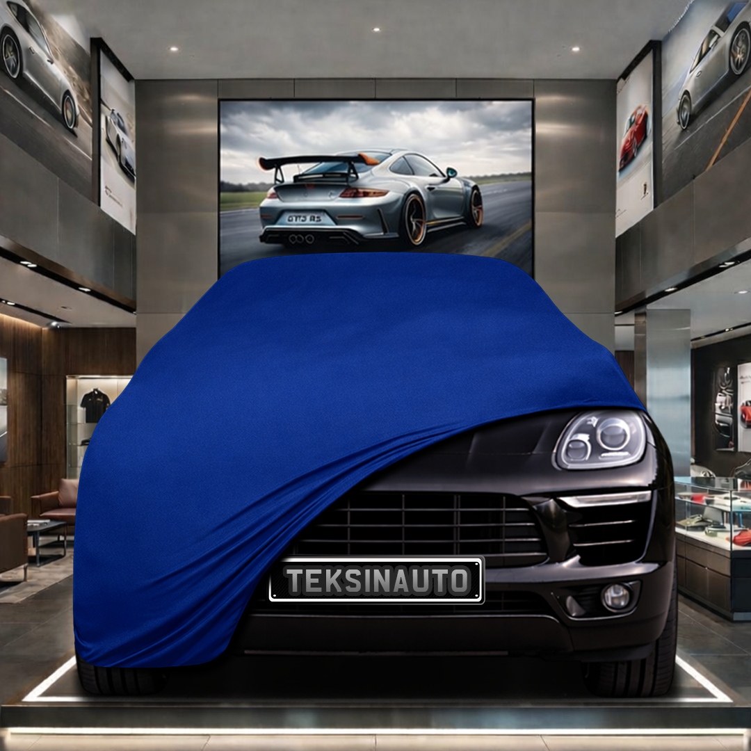 PORSCHE MACAN 1 95B Custom Fit Indoor Car Cover Soft Stretch Black Gray Blue Red Dust Protection Garage Cover Laser Cut + Bag