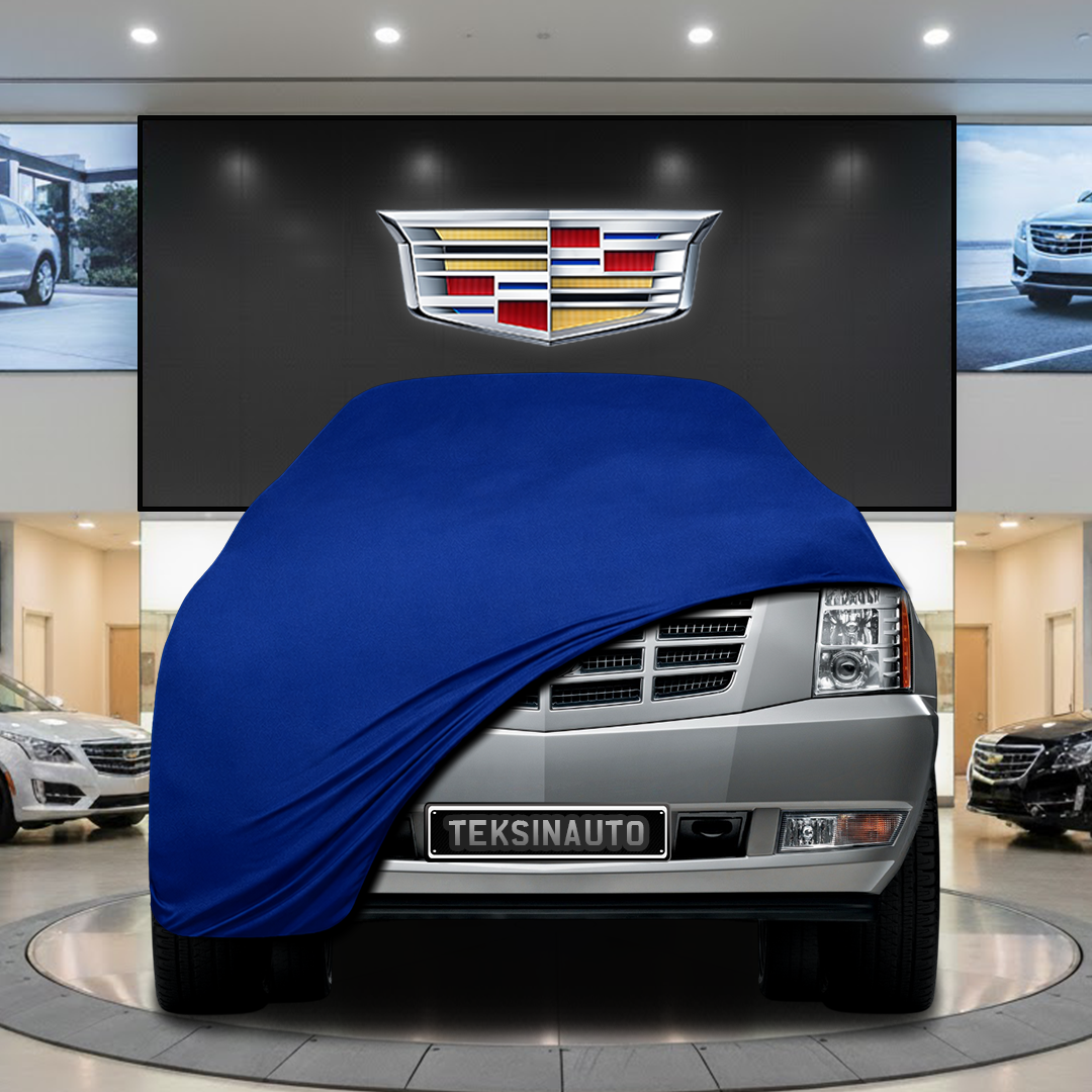 Cadillac Escalade 3 (2007-2014) Custom Fit Indoor Car Cover Soft Stretch Black Gray Blue Red Dust Protection Garage Cover Laser Cut + Bag