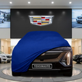 Cadillac LYRIQ (2022) Custom Fit Indoor Car Cover Soft Stretch Black Gray Blue Red Dust Protection Garage Cover Laser Cut + Bag