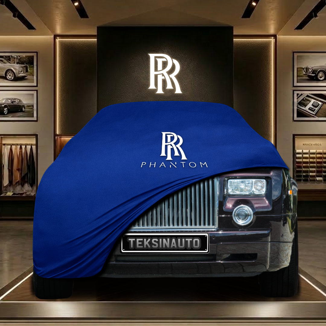 Rolls Royce Phantom 7 (2003-2016) Custom Fit Indoor Car Cover Soft Stretch Black Gray Blue Red Dust Protection Garage Cover Laser Cut + Bag