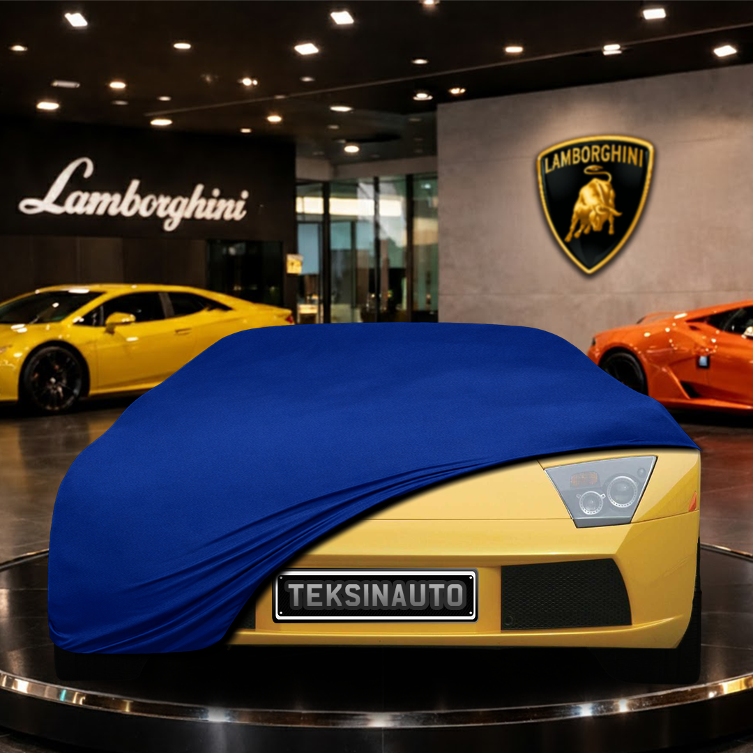 Lamborghini Murcielago (2001-2006) Custom Fit Indoor Car Cover Soft Stretch Black Gray Blue Red Dust Protection Garage Cover Laser Cut + Bag