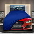 Jaguar XE Custom Fit Indoor Car Cover Soft Stretch Black Gray Blue Red Dust Protection Garage Cover Laser Cut + Bag