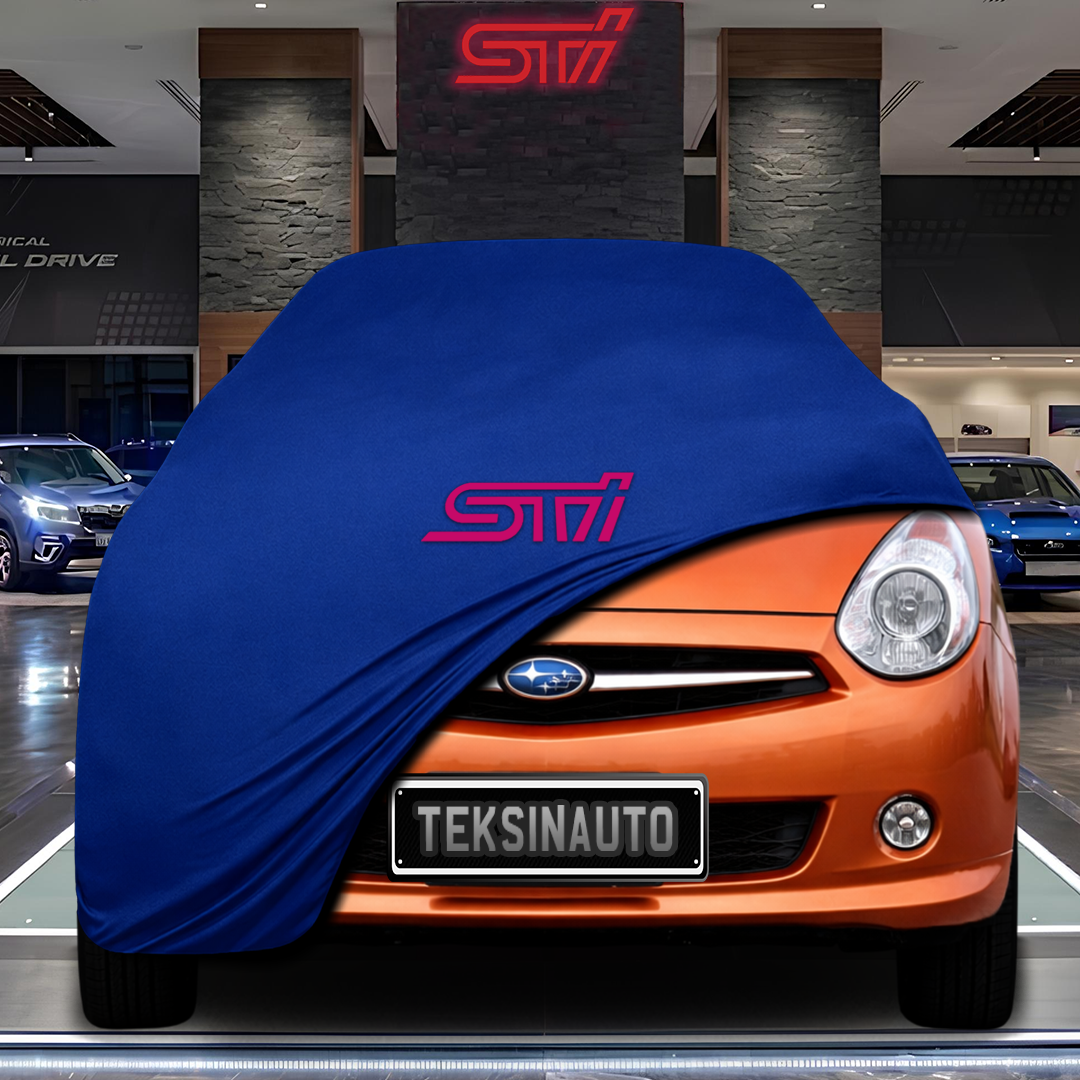 Subaru R1  (2005-2010)  Custom Fit Indoor Car Cover Soft Stretch Black Gray Blue Red Dust Protection Garage Cover Laser Cut + Bag