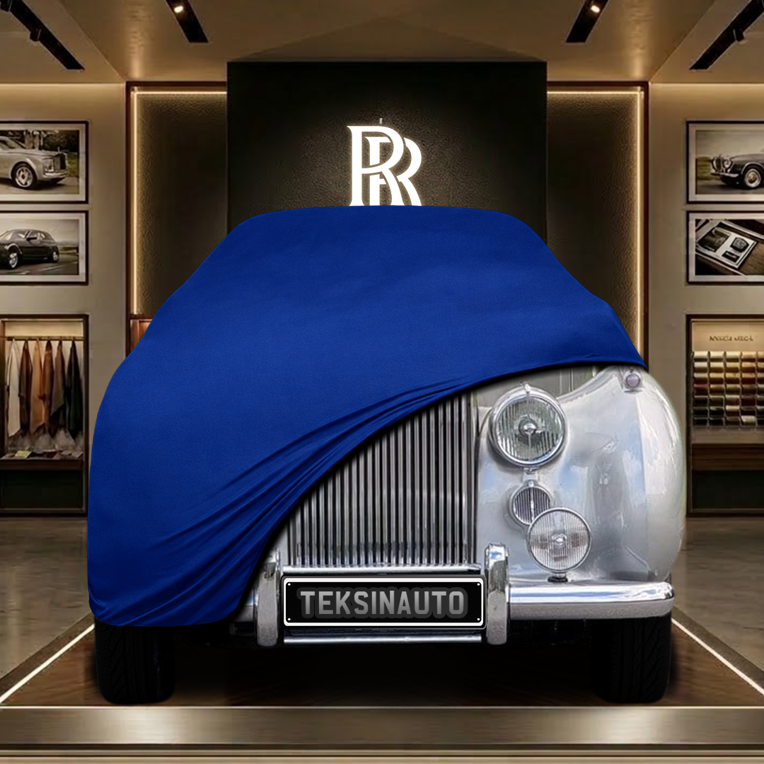 Rolls Royce Silver Dawn (1951-1955) Custom Fit Indoor Car Cover Soft Stretch Black Gray Blue Red Dust Protection Garage Cover Laser Cut + Bag