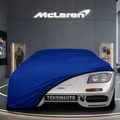 McLaren F1 (1992-2000) Custom Fit Indoor Car Cover Soft Stretch Black Gray Blue Red Dust Protection Garage Cover Laser Cut + Bag