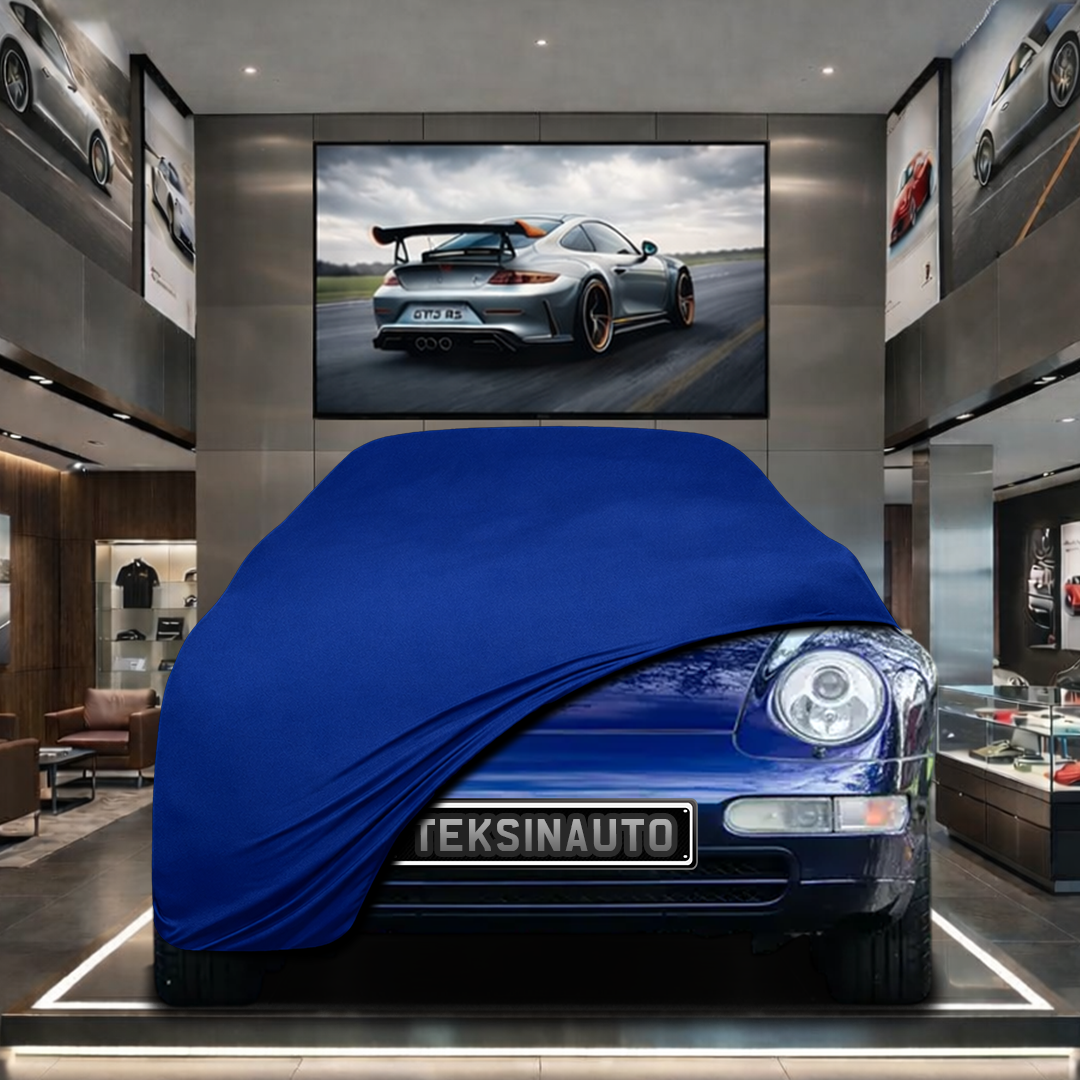 PORSCHE 911 993 1994-1998 Custom Fit Indoor Car Cover Soft Stretch Black Gray Blue Red Dust Protection Garage Cover Laser Cut + Bag