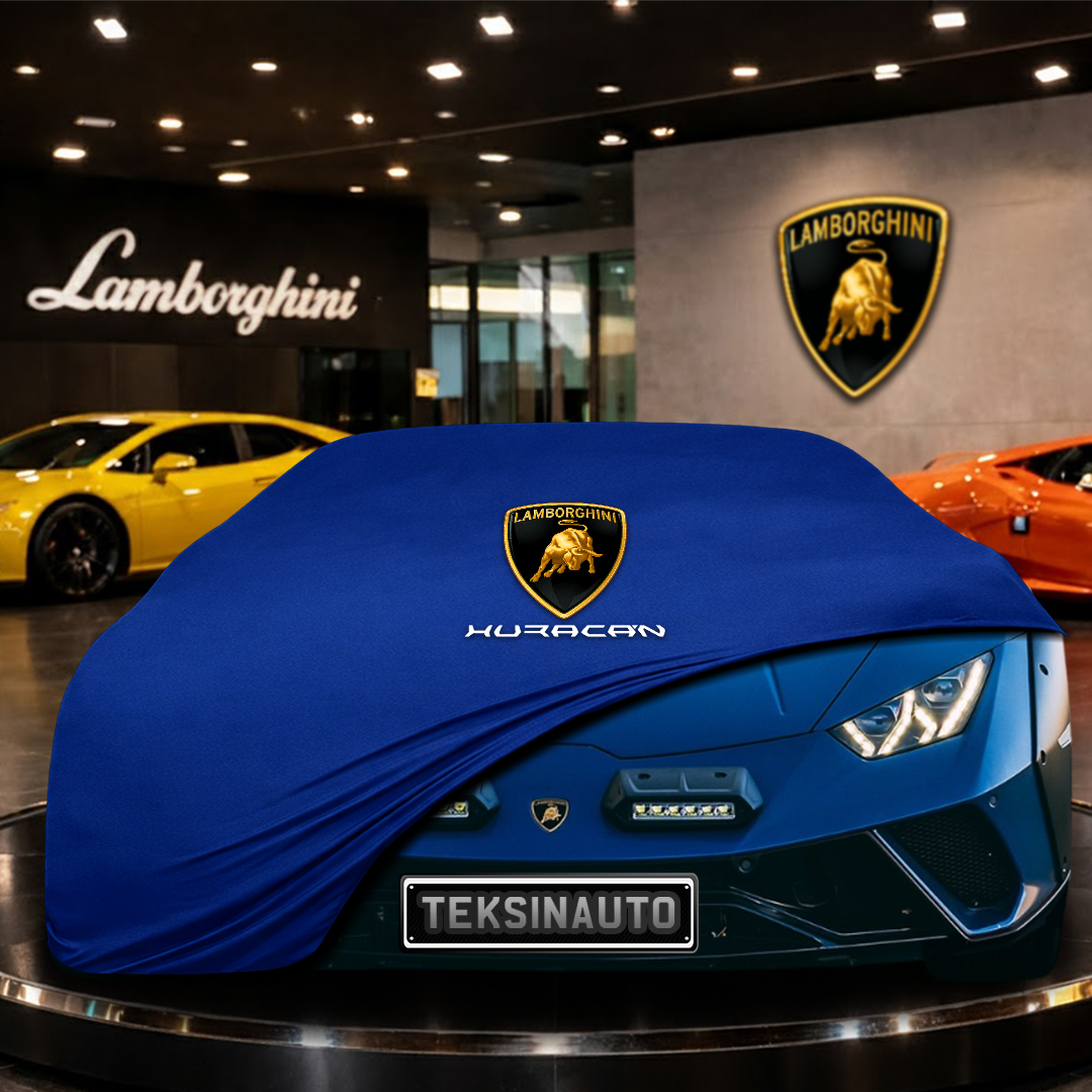 Lamborghini Huracan Sterrato (2023-) Custom Fit Indoor Car Cover Soft Stretch Black Gray Blue Red Dust Protection Garage Cover Laser Cut + Bag