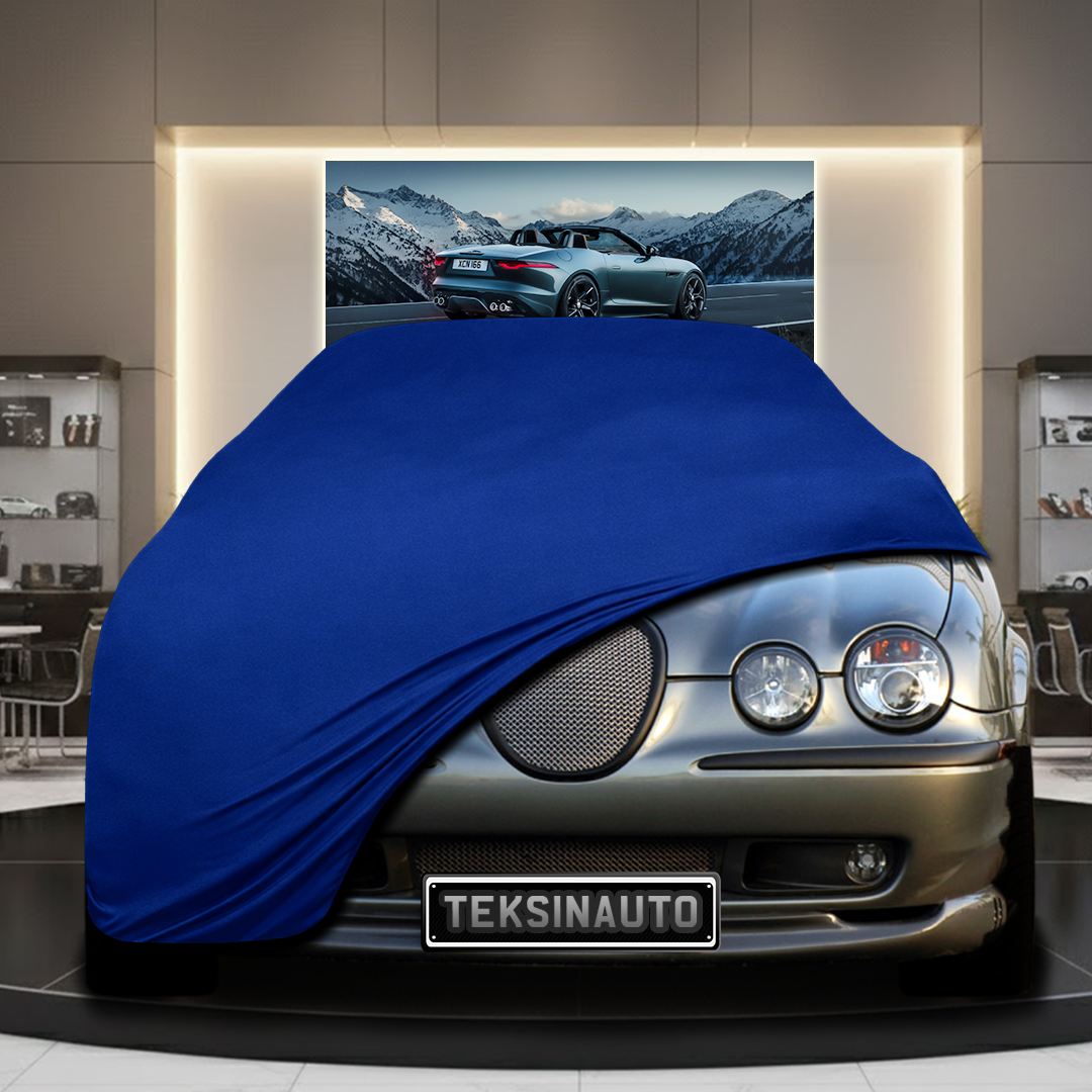Jaguar S-TYPE (CCX) Custom Fit Indoor Car Cover Soft Stretch Black Gray Blue Red Dust Protection Garage Cover Laser Cut + Bag