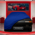 Ferrari 400 Custom Fit Indoor Car Cover Soft Stretch Black Gray Blue Red Dust Protection Garage Cover Laser Cut + Bag
