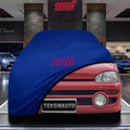 Subaru Vivio (1992-2000) Custom Fit Indoor Car Cover Soft Stretch Black Gray Blue Red Dust Protection Garage Cover Laser Cut + Bag