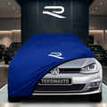 Volkswagen Golf 7 (2012-2020) Custom Fit Indoor Car Cover Soft Stretch Black Gray Blue Red Dust Protection Garage Cover Laser Cut + Bag