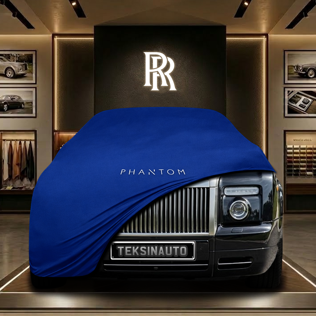 Rolls Royce Phantom Drophead Coupe (2007-2016) Custom Fit Indoor Car Cover Soft Stretch Black Gray Blue Red Dust Protection Garage Cover Laser Cut + Bag