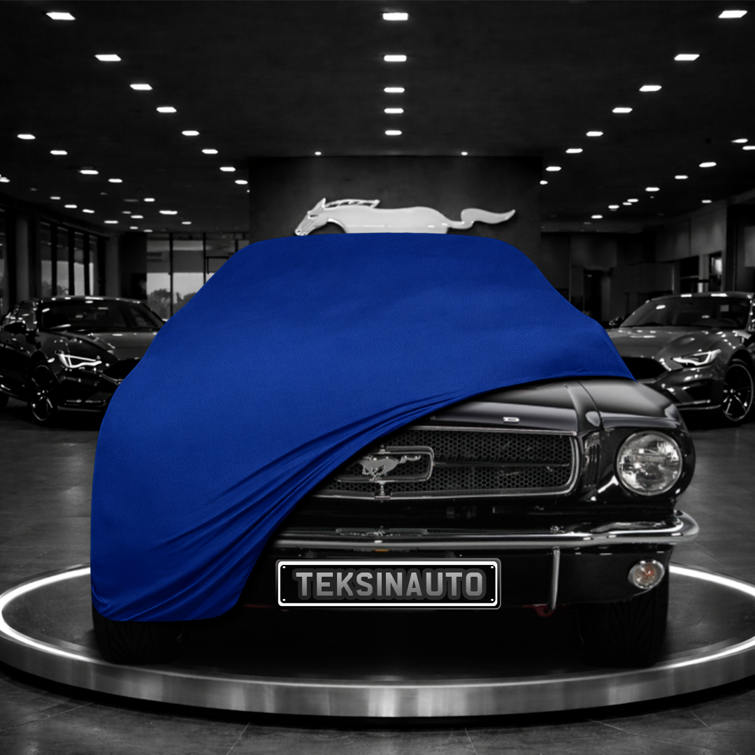 MUSTANG 1 MY 64 1964-1973 Custom Fit Indoor Car Cover Soft Stretch Black Gray Blue Red Dust Protection Garage Cover Laser Cut + Bag