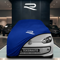 Volkswagen UP Custom Fit Indoor Car Cover Soft Stretch Black Gray Blue Red Dust Protection Garage Cover Laser Cut + Bag