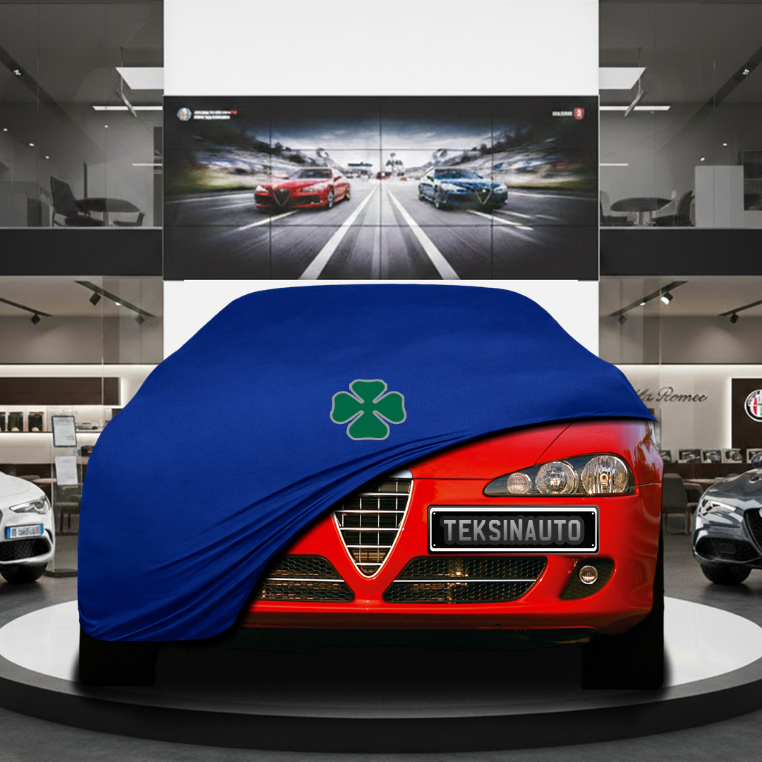Alfa Romeo 147 Hatchback (2000-2010) Custom Fit Indoor Car Cover Soft Stretch Black Gray Blue Red Dust Protection Garage Cover Laser Cut + Bag