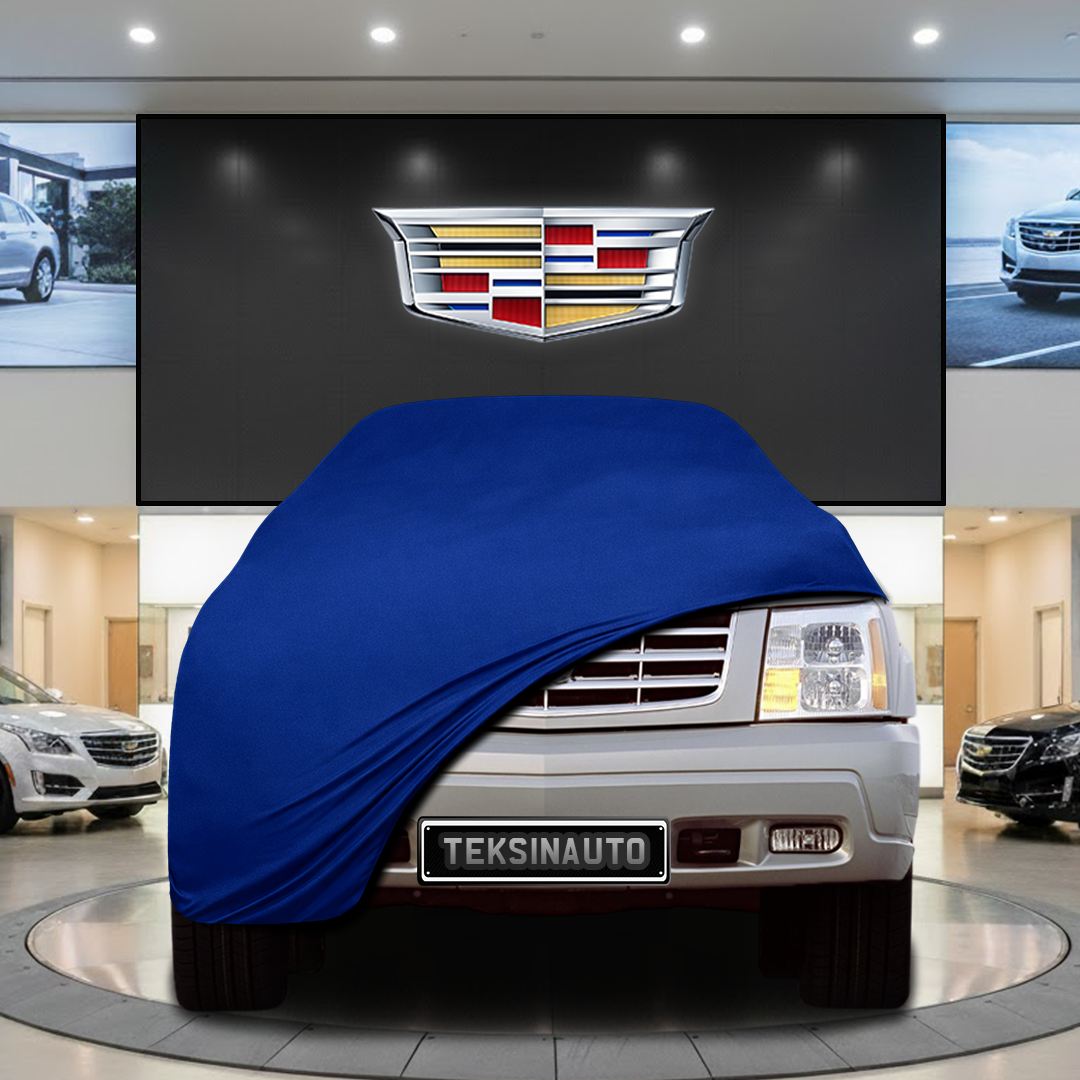 Cadillac Escalade 2 EXT (2002-2006)Custom Fit Indoor Car Cover Soft Stretch Black Gray Blue Red Dust Protection Garage Cover Laser Cut + Bag