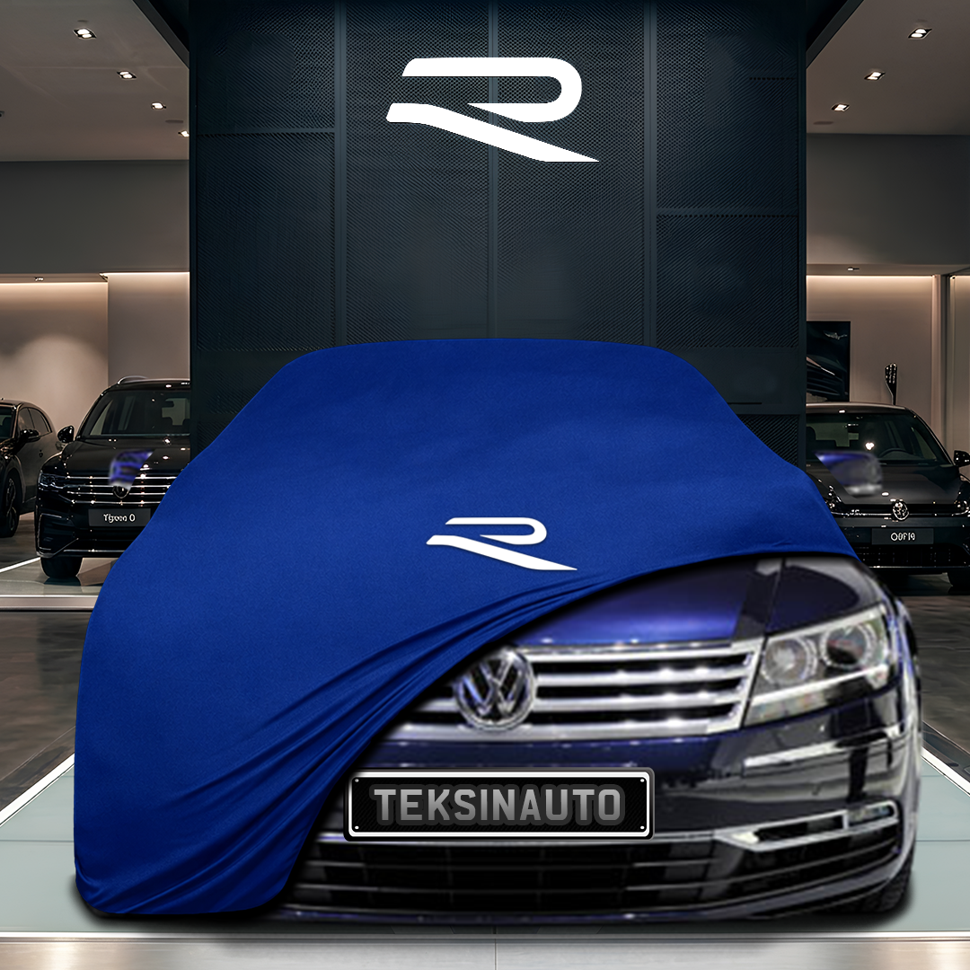 Volkswagen Phaeton   Custom Fit Indoor Car Cover Soft Stretch Black Gray Blue Red Dust Protection Garage Cover Laser Cut + Bag