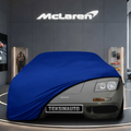 McLaren LM (1995-2000) Custom Fit Indoor Car Cover Soft Stretch Black Gray Blue Red Dust Protection Garage Cover Laser Cut + Bag