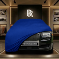 Rolls Royce Ghost Extended Wheelbase 2 (2020-) Custom Fit Indoor Car Cover Soft Stretch Black Gray Blue Red Dust Protection Garage Cover Laser Cut + Bag