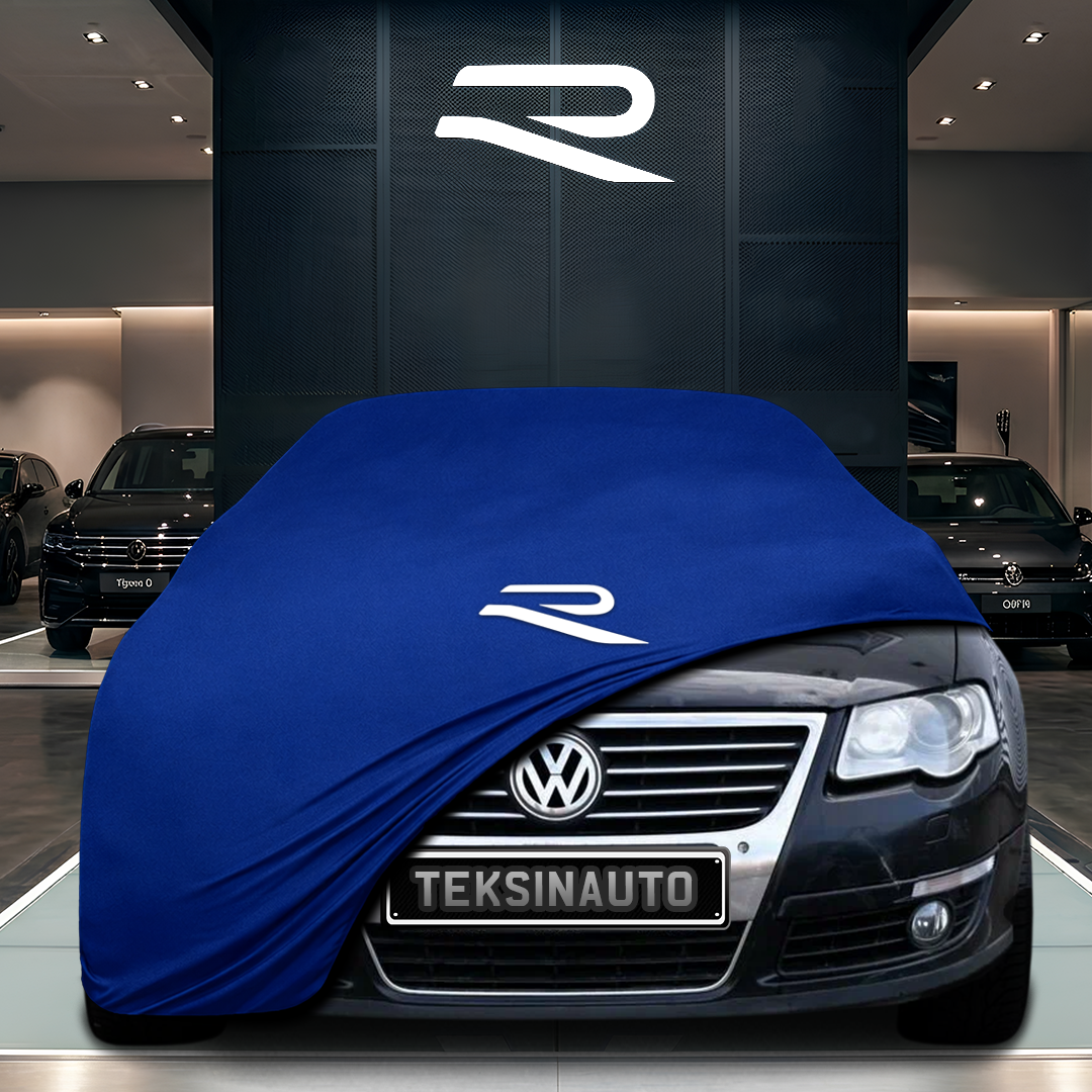 Volkswagen Passat B6 Sedan (2005-2010) Custom Fit Indoor Car Cover Soft Stretch Black Gray Blue Red Dust Protection Garage Cover Laser Cut + Bag