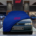Subaru Legacy 1 (1989 - 1993)  Custom Fit Indoor Car Cover Soft Stretch Black Gray Blue Red Dust Protection Garage Cover Laser Cut + Bag