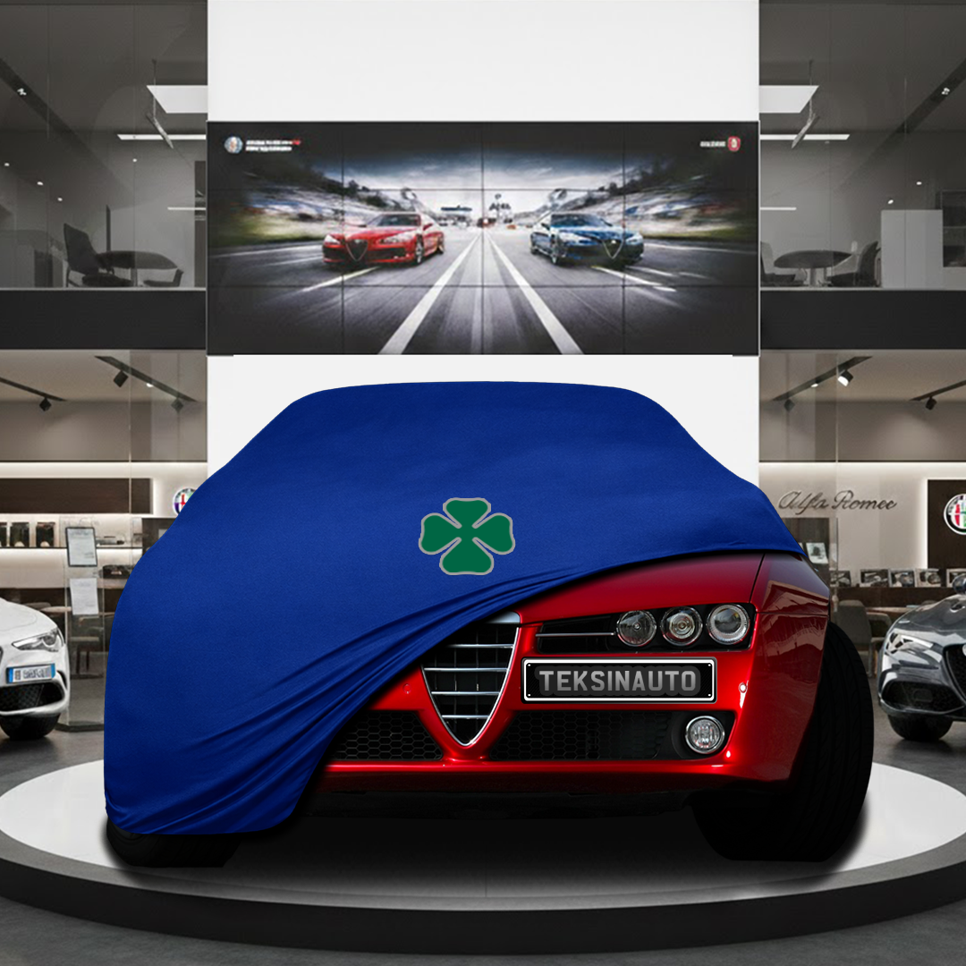 Alfa Romeo Brera Coupe (2005-2010) Custom Fit Indoor Car Cover Soft Stretch Black Gray Blue Red Dust Protection Garage Cover Laser Cut + Bag