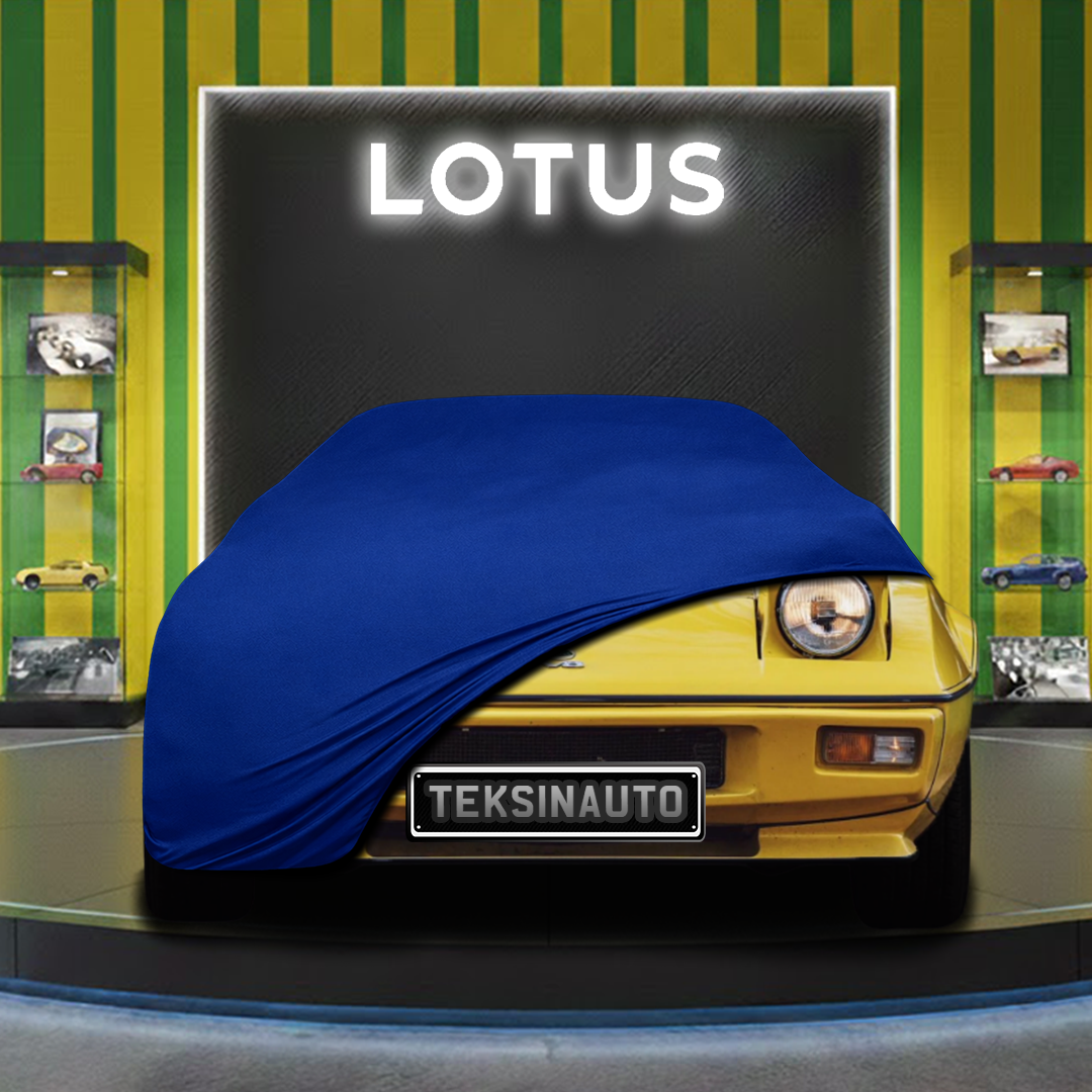 Lotus Eclat (1968-1975) Custom Fit Indoor Car Cover Soft Stretch Black Gray Blue Red Dust Protection Garage Cover Laser Cut + Bag