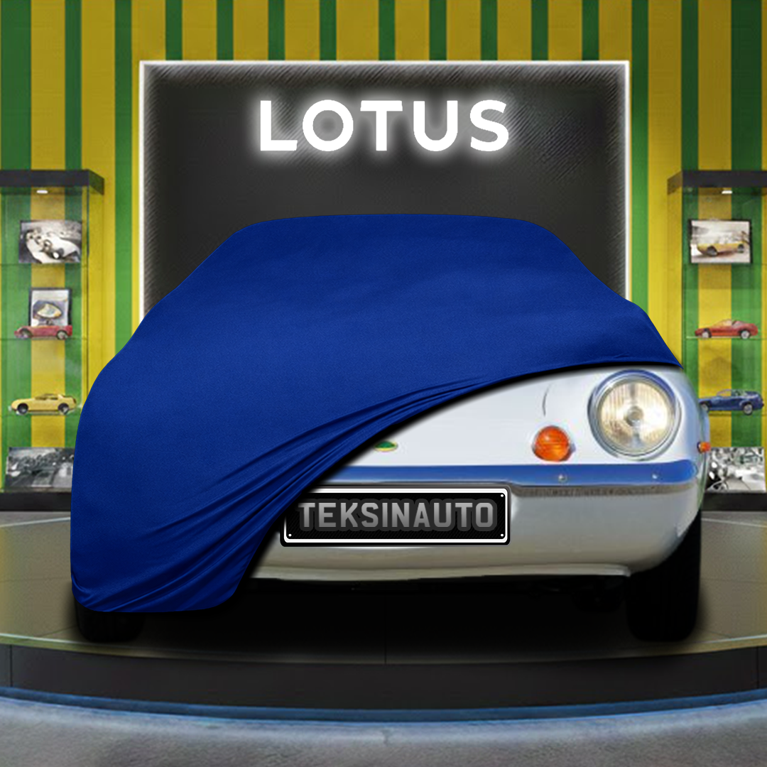 Lotus Europa (1970-2010) Custom Fit Indoor Car Cover Soft Stretch Black Gray Blue Red Dust Protection Garage Cover Laser Cut + Bag