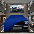 Porsche 911 (991) (2011-2020) Custom Fit Indoor Car Cover Soft Stretch Black Gray Blue Red Dust Protection Garage Cover Laser Cut + Bag