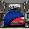 PORSCHE 911 964 1989-1993 Custom Fit Indoor Car Cover Soft Stretch Black Gray Blue Red Dust Protection Garage Cover Laser Cut + Bag