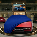 Corvette C4 Custom Fit Indoor Car Cover Soft Stretch Black Gray Blue Red Dust Protection Garage Cover Laser Cut + Bag