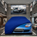 PORSCHE 911 996 1997-2001 Custom Fit Indoor Car Cover Soft Stretch Black Gray Blue Red Dust Protection Garage Cover Laser Cut + Bag